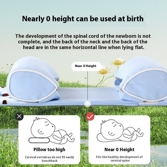 Newborn Baby Pillow 0-1 Year Old Buckwheat Correcting Deformational Head Newborn Baby Head Shape