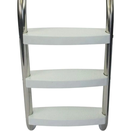 3-Step Stainless Steel Pool Ladder with Non-Slip Steps – In-Ground Swimming Pool Entry & Exit System, 250 lb Capacity