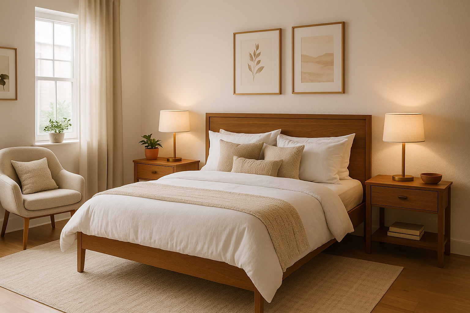 generate an image of bedroom for category