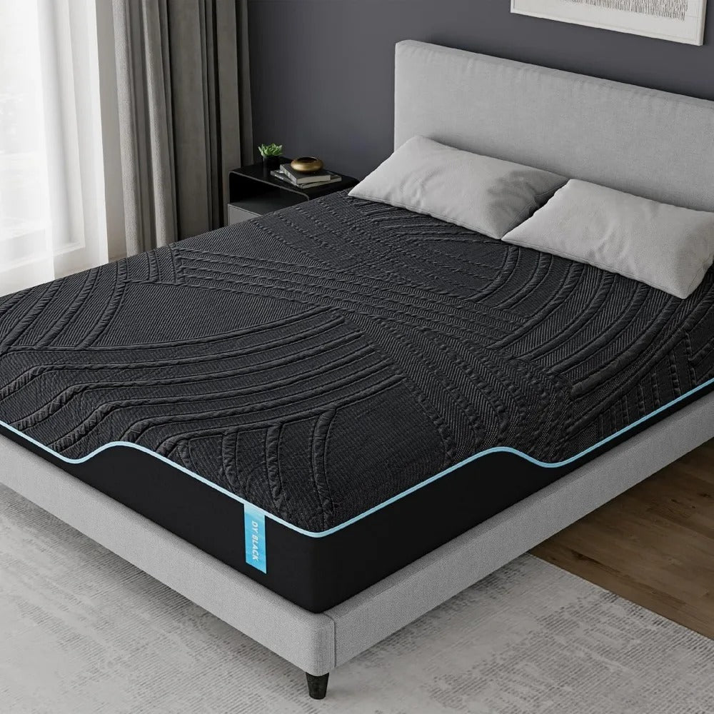 14-Inch California King Memory Foam Mattress – Copper Infused, Cooling Cover, Medium Firm Support