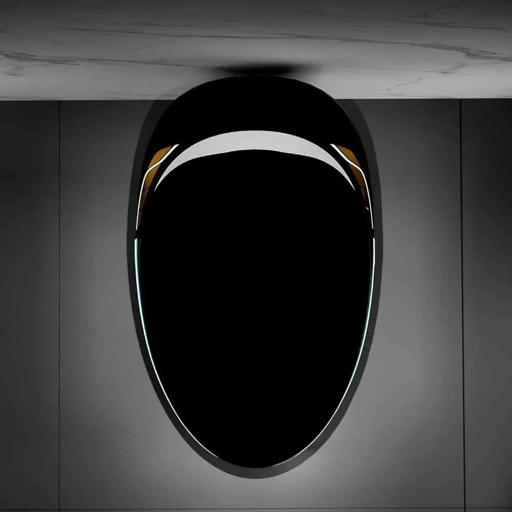 12” Smart Elongated Toilet with Bidet, Auto Flush, Foot Sensor & Heated Seat – Matte Black