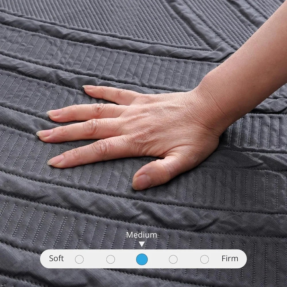 14-Inch California King Memory Foam Mattress – Copper Infused, Cooling Cover, Medium Firm Support