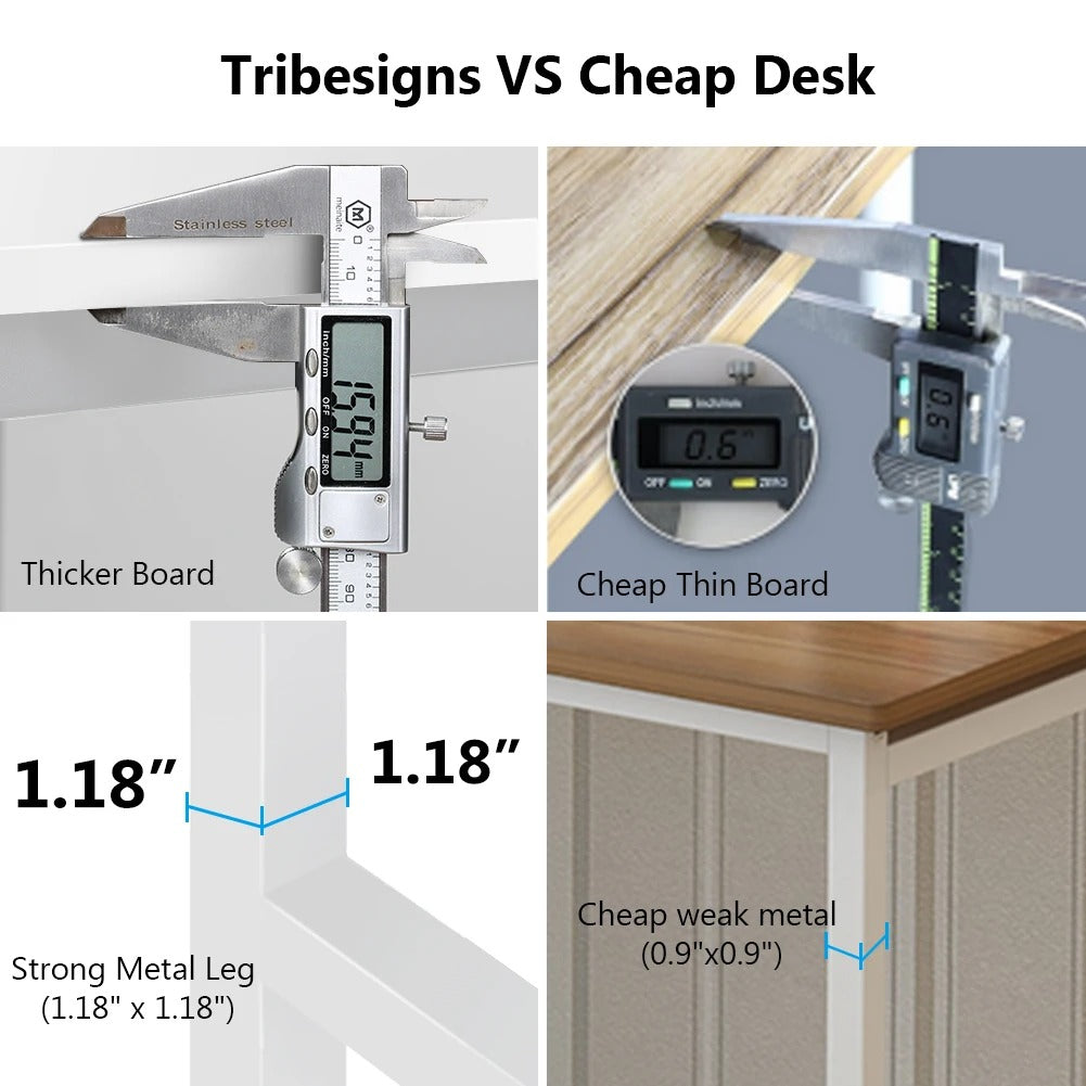 A smart desk-hutch combo that maximizes vertical space, offering ample room for work and storage — perfect for small apartments or tight home office setups.