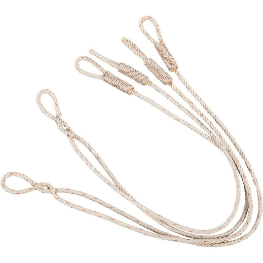 Minimalist Acacia Wood Porch Swing Bed – Twin Size 2-Person Outdoor Hanging Bench with Hemp Rope, for Patio, Garden, or Poolside